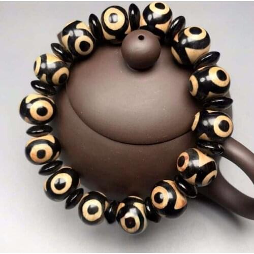 Natural Bangle Charm Jewellery Womens Hand-Carved Bracelet for Women Men Fashion Accessories