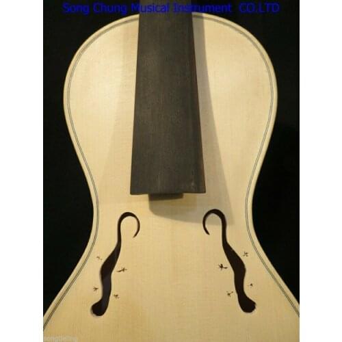 Baroque style SONG Master Unfinished 5strings violin 4/4,flames maple back