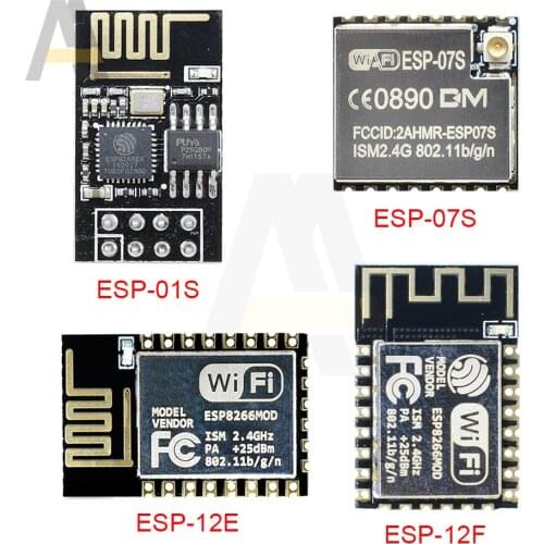 New Version ESP8266 ESP-01S ESP-07S ESP-12E ESP-12F serial WIFI wireless module wireless transceiver 2.4G