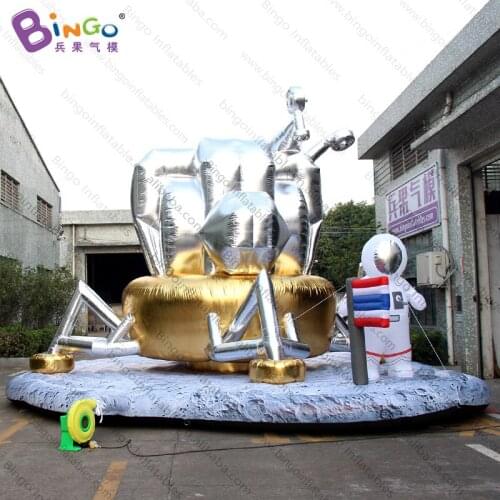 Personalized 8X5 meters giant inflatable aerospace / space flight inflatables for decoration toys