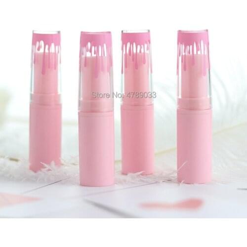 10/30/50/100pcs 4g Empty Lipstick Tube Plastic Lip Balm Container Small Cosmetic Lipstick Gloss Sub-bottling Refillable Bottle