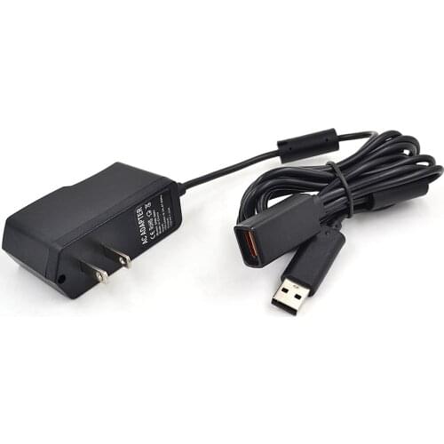 High quality AC Adapter Power Supply USB Charger Cable for Microsoft XBOX360 Xbox 360 Kinect US Plug