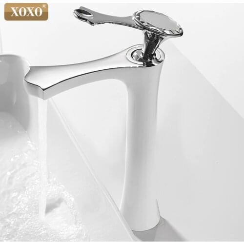 XOxO White Bath Mixers