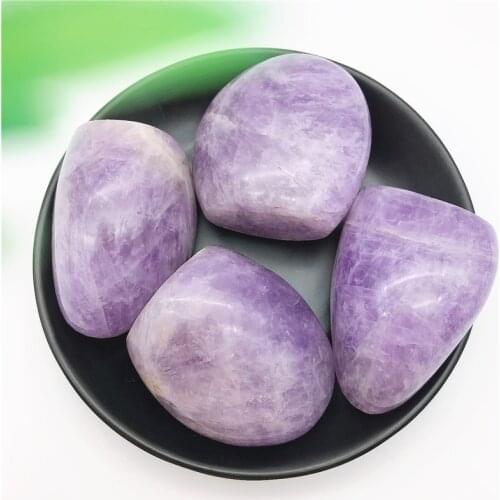 1PC Natural Amethyst Violet Crystal Gemstone Point Polished Healing Gemstones Play Stone Minerals Natural Stones and Minerals