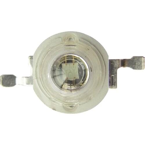 100pcs 1W 3.6V 300mA Royal Blue 445~450nm LED Bead Grow Plant diodes light Lamp Parts