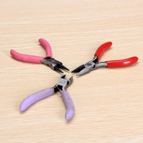 3pcs Mini Compact Useful Jewelry Making Pliers Bead Tool Set