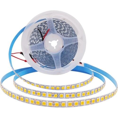 5m DC 12V LED Strip Light 5054 5050 2835 SMD 120led 60LED Waterproof Flexible LED Tape for Home Decoration