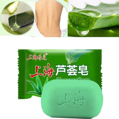 99% Aloe Soothing Gel Aloe Vera Gel Skin Care Remove Acne Soap Moisturizing Body And Facial Soap Sunscreen Aloe Gel 85g