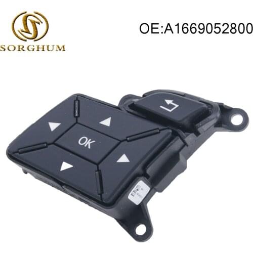 A1669052800 Steering Wheel Multifunction Switch Control Button For Mercedes-Benz