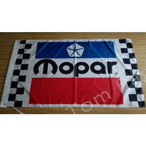Mopar flag 3x5 FT Banner 100D Polyester Flag Brass Grommets 03