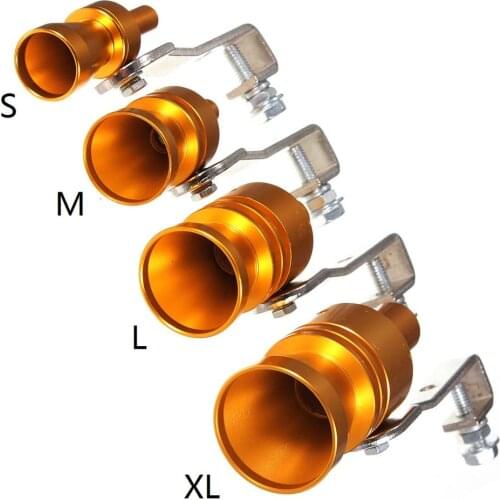 Whistling Sound Silencer Exhaust Pipe Auto Blow-off Valve Simulator for Universal Simulator Whistler Size S M L XL