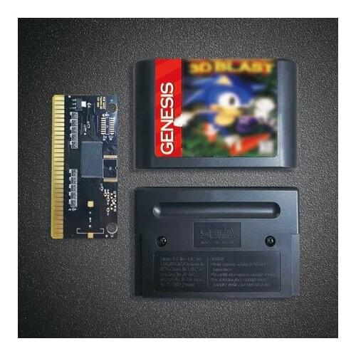 Soniced 3D Blast - 16 Bit MD Game Card for Sega Megadrive Genesis Video Game Console Cartridge