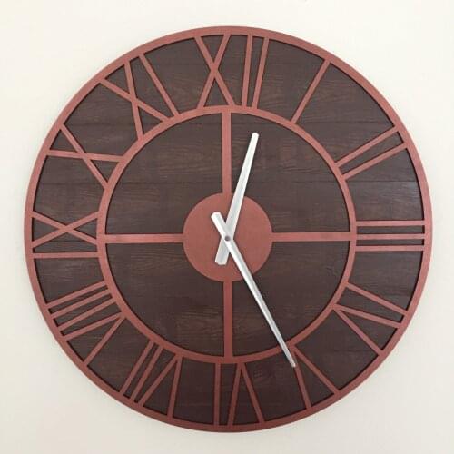 Goodtime Brown Nostalgic Copper Decorative Wall Clock
