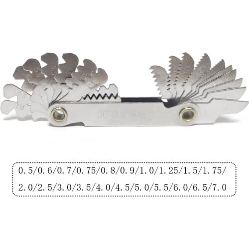 Motorcycle Mini Measurement Gauge Tool Suitable for Scooter Rear Mirror Adapter Screw Carburetor Pilot Main Jet Thread Measuring