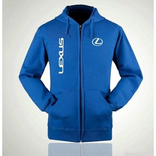 Autumn Winter Man Women Hoodies Fashion Casual Zipper Lexus Sweatshirt Hoodies coats Y