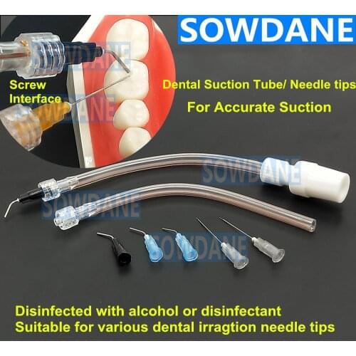 Dental Suction Tube Suction Pipe Suction Drying for accurate suction finalize with Washing Endo Irrigation needle Tip Material
