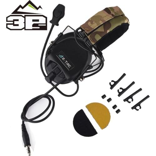 Outdoor Airsoft Military Aviation Noise Canceling TEA TEA tactical headphones Releases New Hi-Threat Tier 1 Softair Headset Z110
