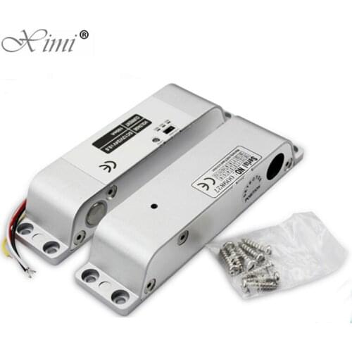 DC 12V Fail Safe Electric Drop Bolt Lock 5 Lines Low Tempreture Electric Bolt Lock For Door Access Control Security