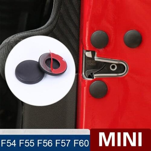 4Pcs Car Door Lock Screw Cap For Mini Cooper One JCW F54 F55 F56 F57 F60 Countryman Clubman Accessories Car Styling 3D Stickers