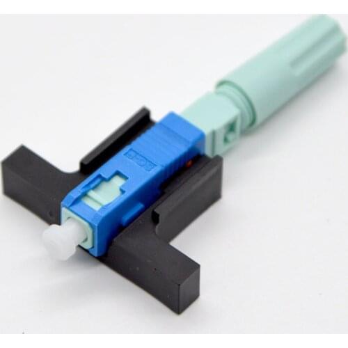 5PCS NEW Optic Fiber Fast Connector Adapter SC/UPC Single Mode Quick Connector With FTTH Cold Tool Connector Free Shipping