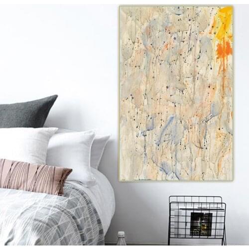 Citon Sam Francis《Untitled (Composition),1954》Canvas Art Oil Painting Abstract Wall Decor Background Modern Home Decoration