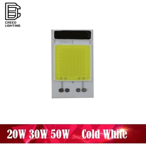 COB LED Lamp Chip 20W 30W 50W AC 220V Cold White No Need Driver LED Flood Light Bulb Chip DIY Spotlight Floodlight Chip