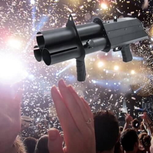 Electronic salute color salute 3 etiquette gun paper spray gun wedding celebration atmosphere props dj stage equipment lighting