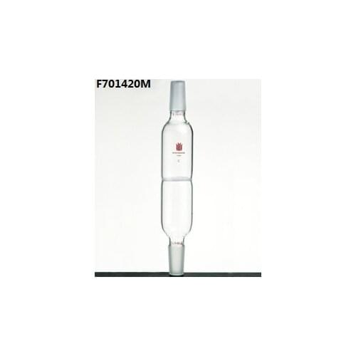 F701420M Filter, tube, Fritted Disc, Joints:14/20, Approximate Frit O.D.:20mm, Porosity:G3