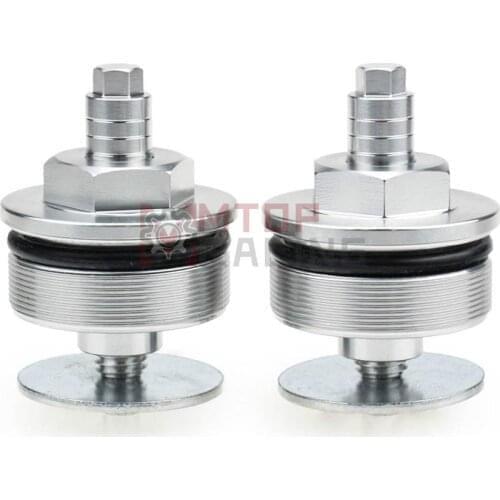 Preload Fork Caps For BMW F800R 2009 2010 2011 2012 2013 2014 43mm Hexagon Adjustable Fork Bolts