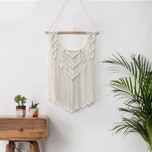 Macrame Woven Wall Rugs ing Gorgeous Boho Wall Tapestry Decoration for Living Rooms, Nursery, Window, Wedding Backdrop