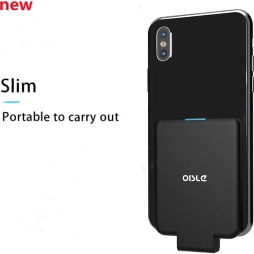 Power Bank Portable Wireless Lightweight Back Clip Power Bank Mini External Battery Charger for Apple Huawei Xiaomi MI Huawei