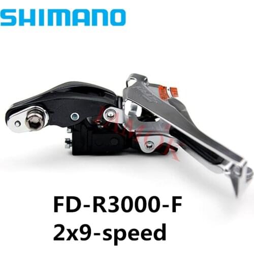 SHIMANO SORA FD-R3000-F Road Bicycle Front Derailleur Iamok Brazed-On Mount 2x9-speed Derailleurs Bike Parts