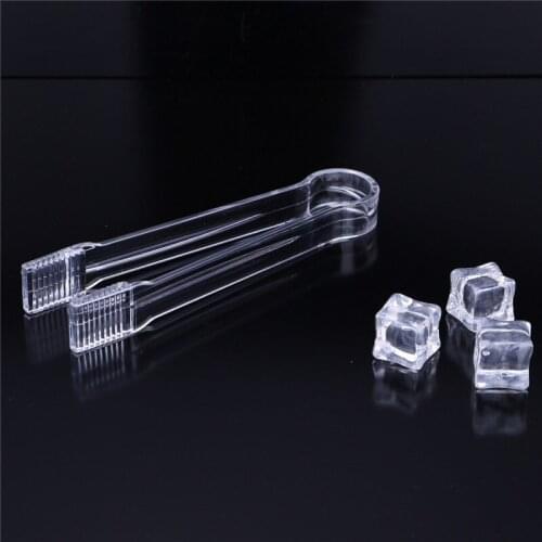 1 Pc Plastic Ice Tongs Useful Ice Tongs Clip For Barbecue Party Bar Bbq Clip Bread Food Tongs Kitchen Tool Kitchen Accessories