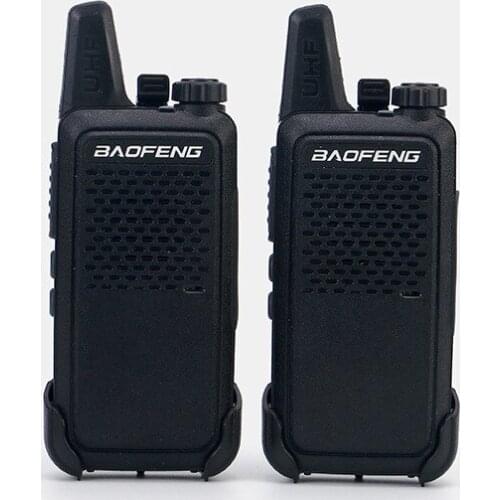 Baofeng BF-666s Lightweight and Compact Mini Civil Hotel Hair Salon Wireless Hand Station Baofeng One Pair