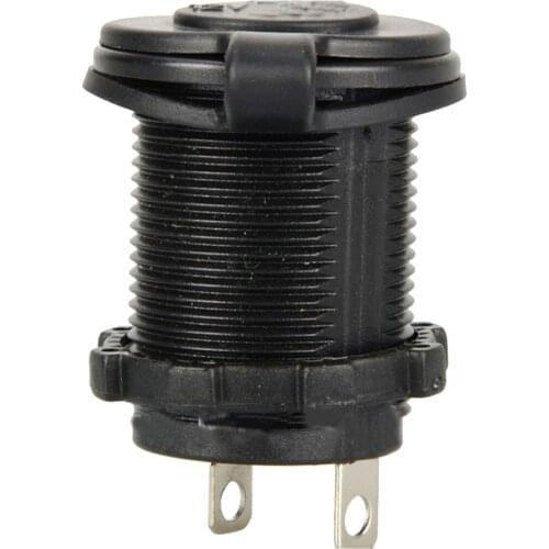 Waterproof Power Socket Car Motorcycle Cigarette Lighter Plug for 12V Moto Boat Riding Mower Tractor Auto Accessories