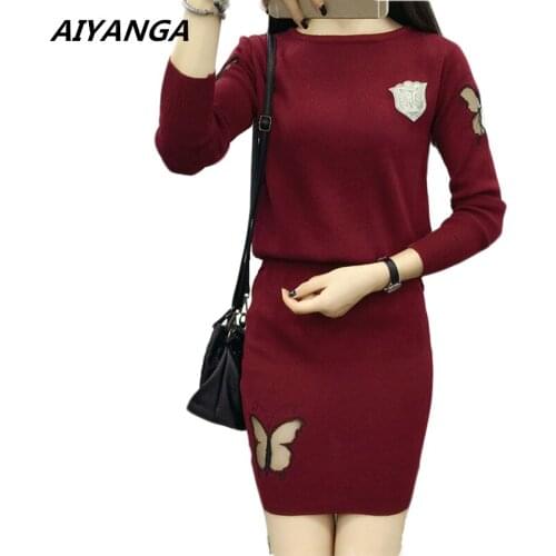 4 Colors Knitted Dress Sets For Women 2020 Autumn Winter Pullovers Tops And Skirt Sets Long Sleeve Slim Female 2 pieces Clothes