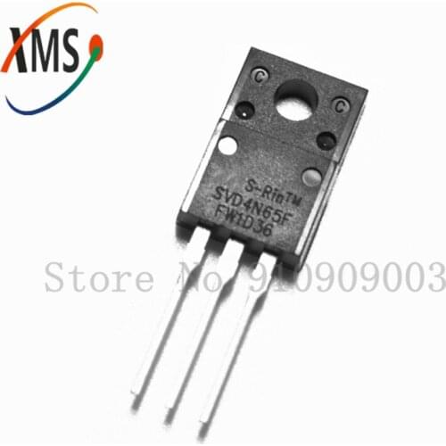 10pcs SVF4N65F TO-220F 4N65F SVD4N65F TO-220 SVF4N65 650V 4A 4N65