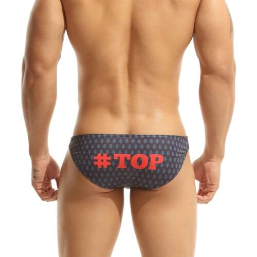 3pcs/lot SEOBEAN Brand Breathable Men Briefs Underwear print Breathable Comfortable Underpants Quick Dry Male Briefs