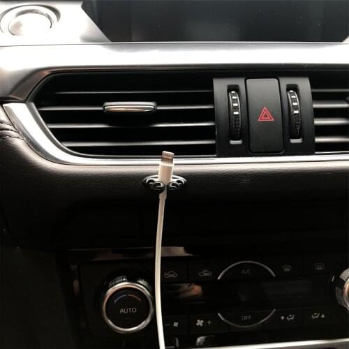 8pc Auto Car Wire Clip Stickers case for Volvo S60 S80 S40 XC60 XC90 V40 V60 C30 XC70 V70