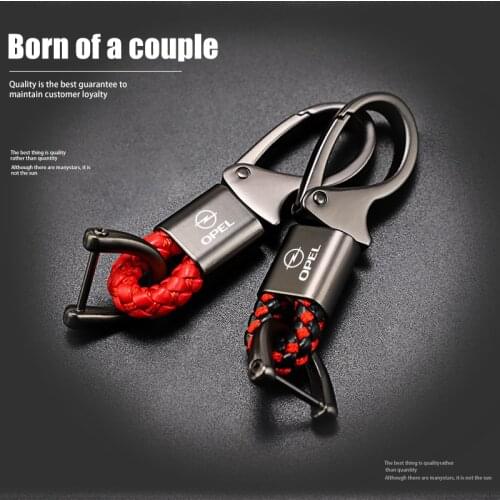 Car Key Accessories High Quality Metal Auto Keychain Ring For Opel Grandland Corsa Astra Meriva Vivaro Insignia Vectra Zafira