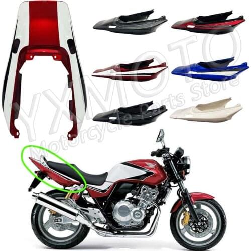 Suitable for Honda CB400 VTEC3 VTEC4 2003 2004 2005 2006 Mechanical injection molding tail ABS fairing carbon fiber color