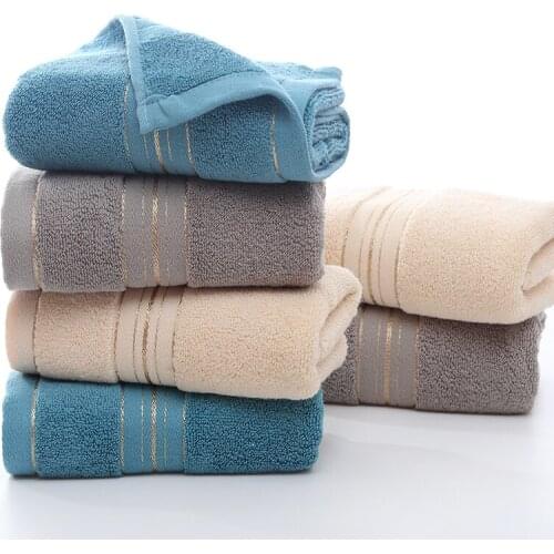 Cotton 4-pack towel pure cotton face washing household bathroom adult thickened all cotton soft absorbent breathable face towel