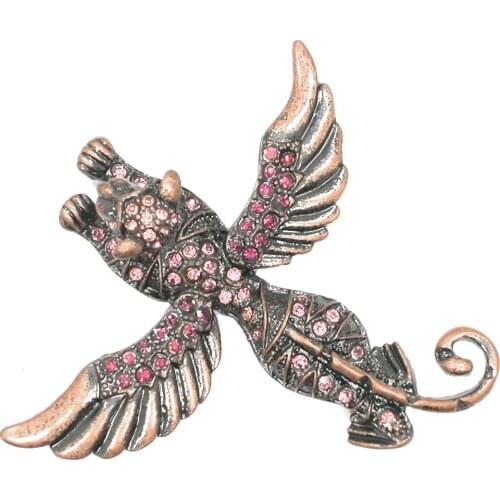 Leopard Brooches Rhinestone Fashion Webbing party prom pin Women Jewelry Brooch Pins Suits Dress Hat gift