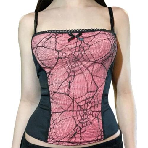 Summer Sexy Vest Sling Backless Camisole Women Sleeveless Short Blouse for Cosplay Slim Tanks Ladies Fashion Camis Clothing