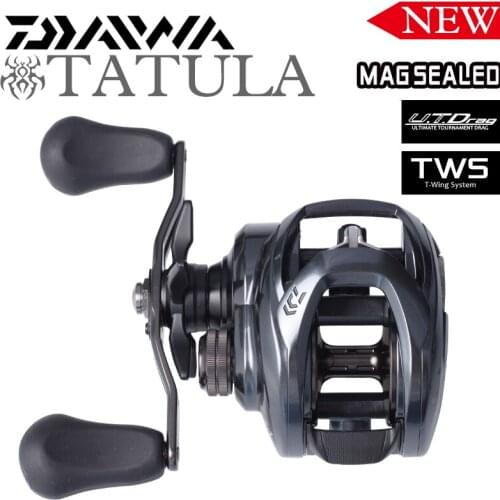 2021 DAIWA Baitcasting Fishing Reels TATULA TWS 300HS/HSL/XS/XSL Gear Ratio7.1:1/8.1:1 Max Drag 11kg/13kg Saltwater Wheels Coils