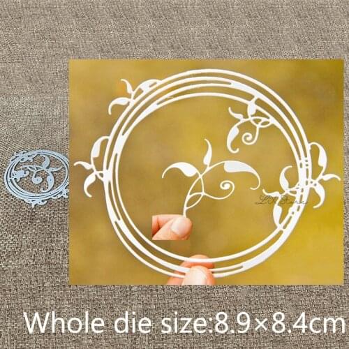 New Design Craft Metal stencil mold Cutting Dies leaves wreath decoration scrapbook die cuts Album Paper Card Craft Embossing