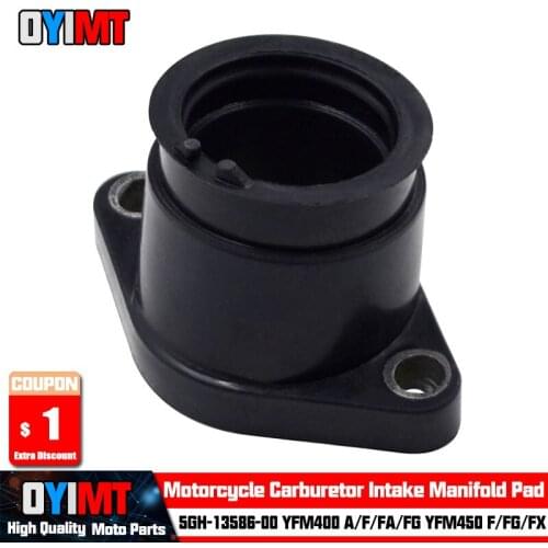 Carburetor Intake Manifold Pad For Yamaha 5GH-13586-00 YFM400 Kodiak Grizzly YFM450 YFM400A YFM400F YFM400FA YFM400FG