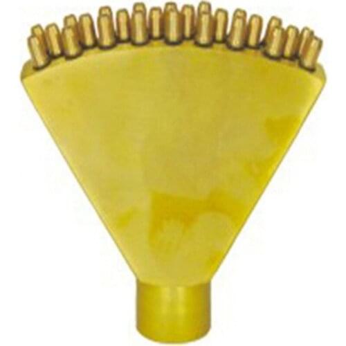 Direct injection nozzle Sankaiping fountain landscape fountain brass fountain nozzle three rows of direct nozzles
