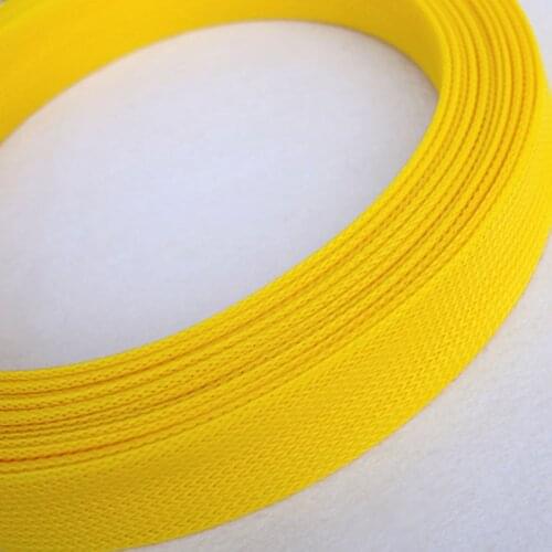 1-30Meters Cable Sleeves Yellow Snakeskin Mesh Wire Protecting Nylon Tight PET Expandable Insulation Sheathing Braided Sleeves