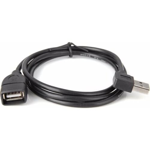 High Quality Reversible Design 100cm/1m USB 2.0 Left & Right Angled 90 Degree Male to Female Extension Cable